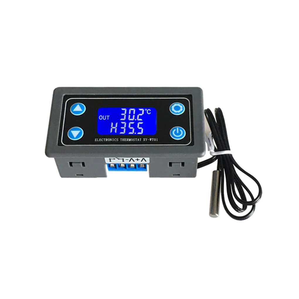 

Mini Thermostat Cycle Timer Heating Regulator Control Switch Timing Module Multipurpose Accuracy Temperature Controller