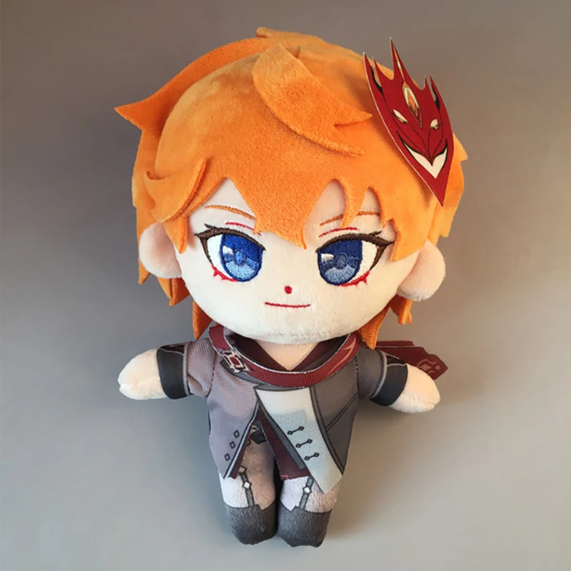

Аниме Genshin ударные плюшевые игрушки игра мультфильм Zhongli Hu Tao Xiao Arataki мотганьу тартаглия моракс плюшевая кукла подушка детские подарки