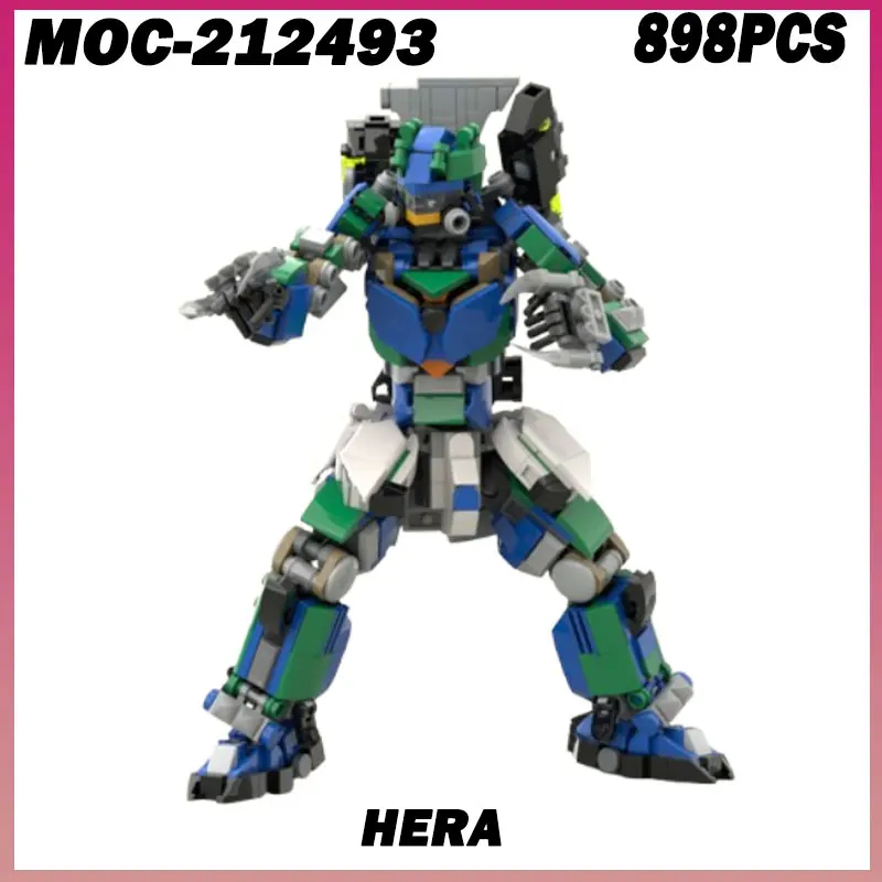 898 шт. MOC- 212493 Модель сделай сам серии Hera Mech сборные кирпичи игрушки-головоломки