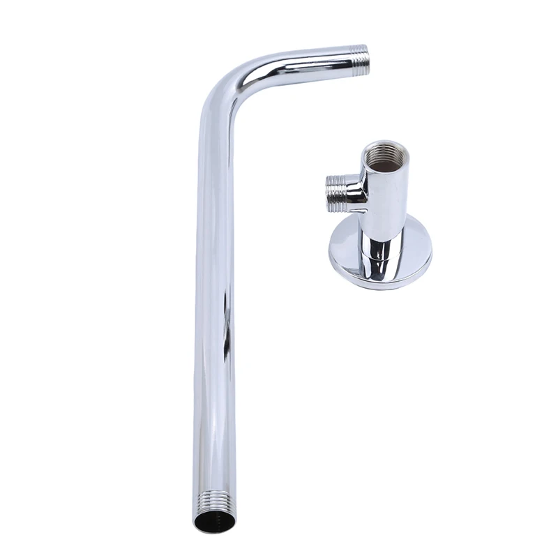 

High Quality 32 Cm Stainless Steel Shower Head Wall Pipe Connecting Rod Bathroom Shower Pipe Household Hardware Accessories