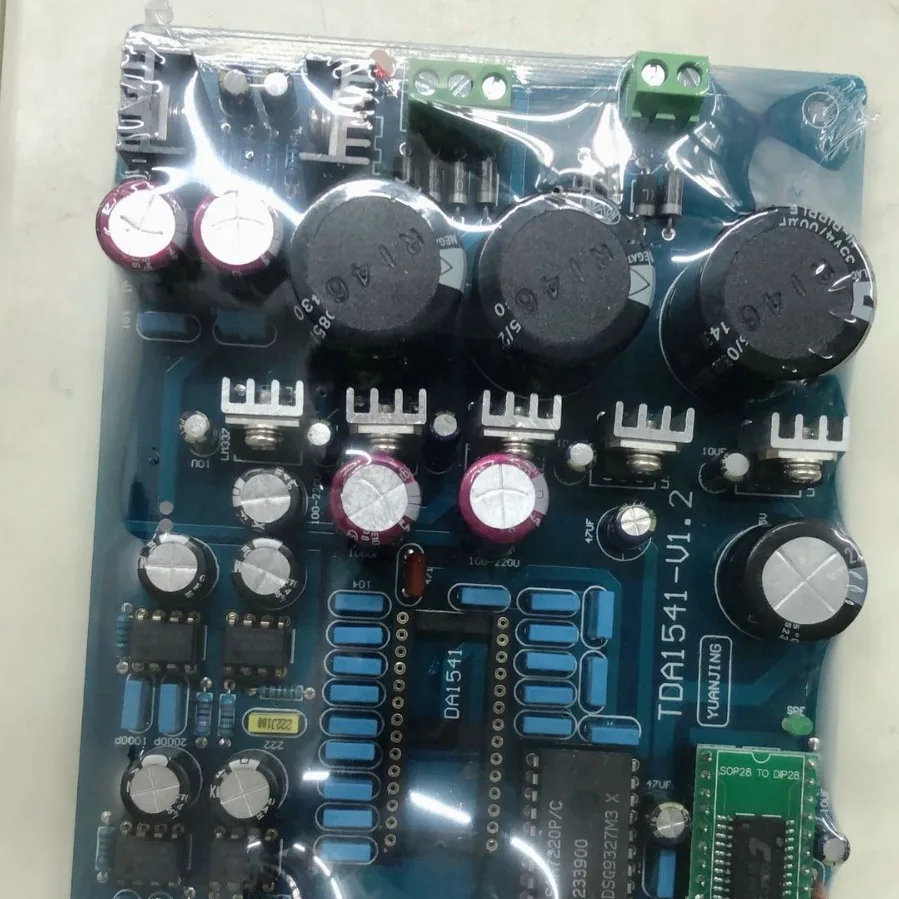 YJ00124-TDA1541 волоконно-оптическая Коаксиальная декодирующая плата с USB