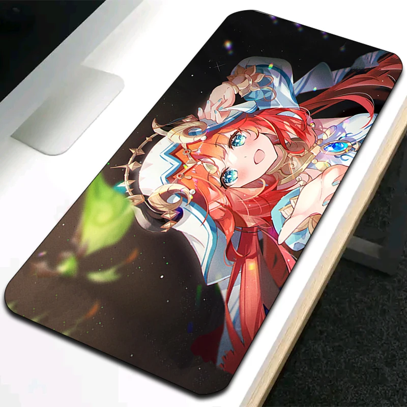 

Большой коврик для мыши Nilou, резиновый коврик для геймеров, Настольный коврик для клавиатуры, кабинета, коврики для ноутбуков, аксессуары дл...