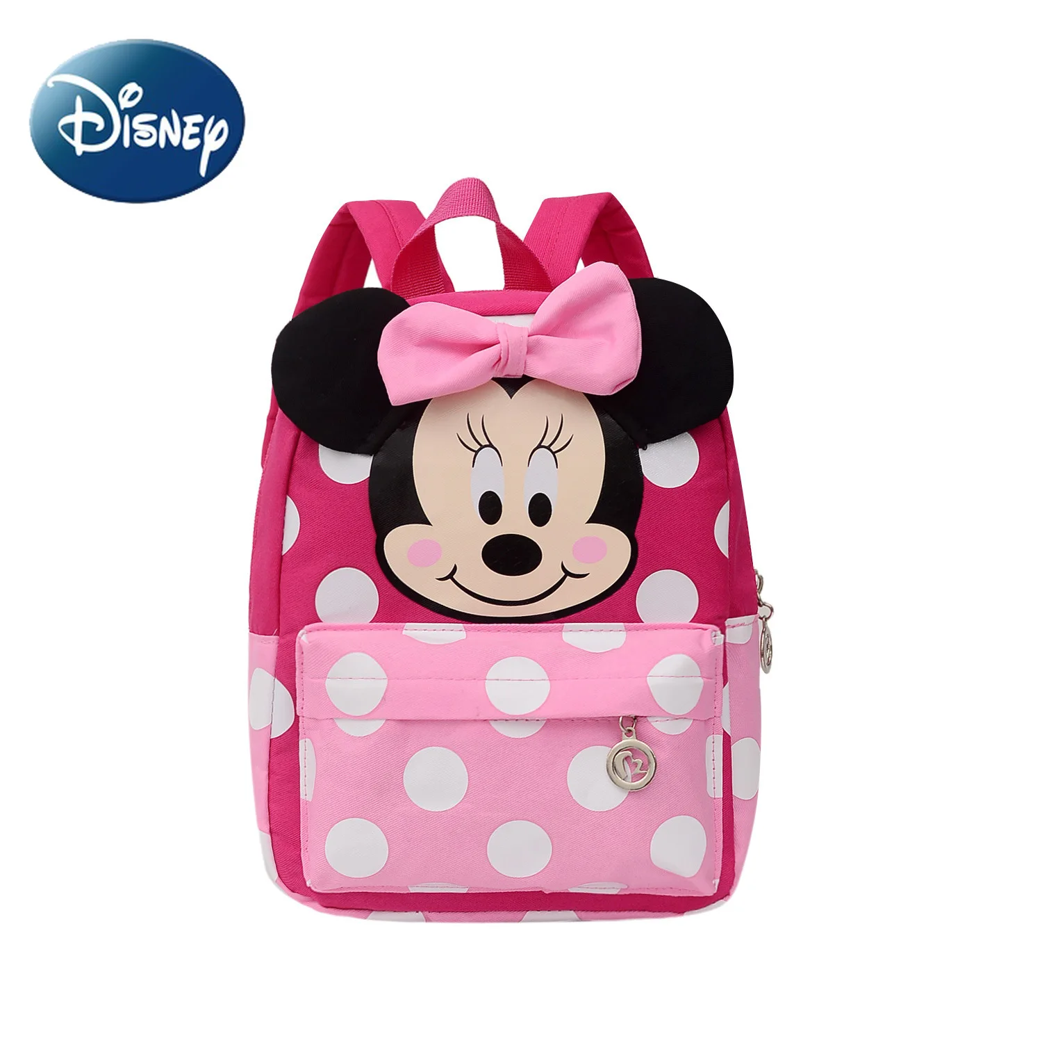 Disney's New Cartoon Mickey and Minnie Backpack Kindergarten Middle and Large Class Boys Girls Large-capacity Student Schoolbag