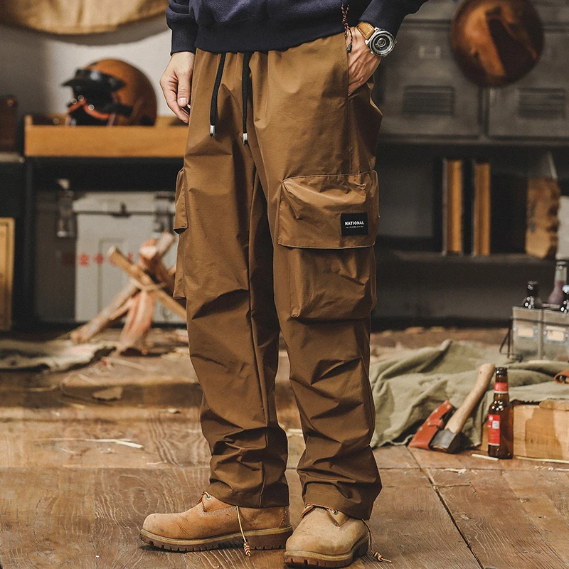 Брюки-карго в американском стиле мужские тактические Функциональные штаны