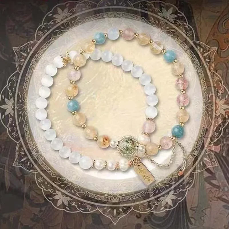 Ручная работа Till The End Of Moon Chang Yue Jin Ming Tantai Li Susu Leo Luo Yunxi Bai Lu Glaze Браслет веревка