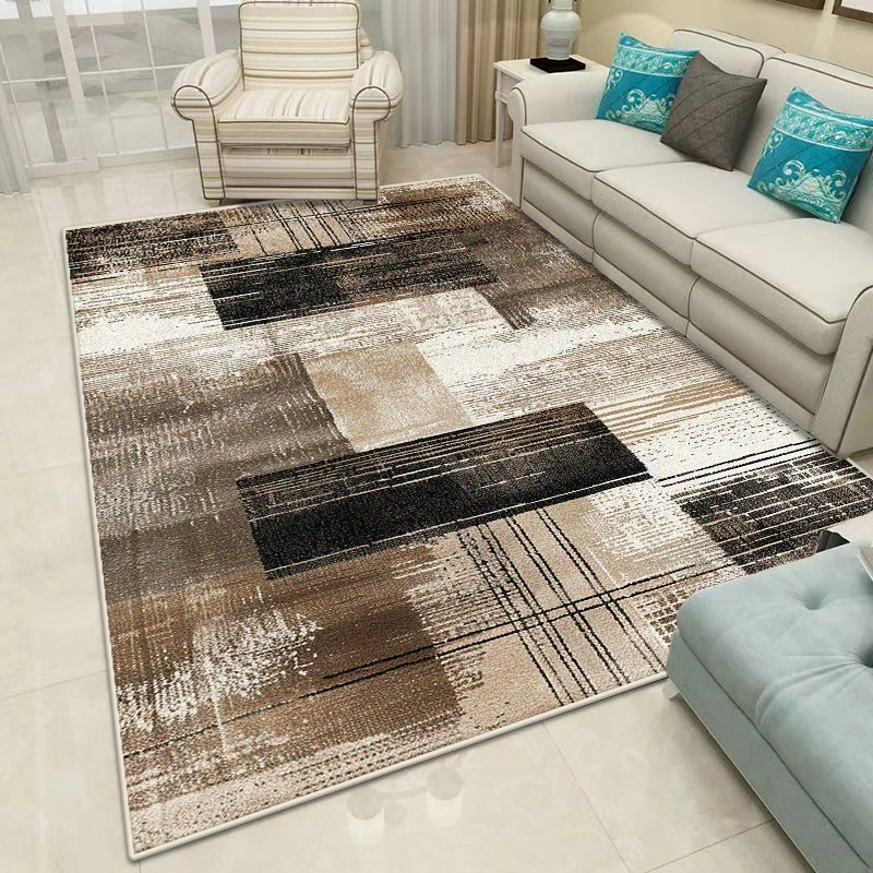 

Настраиваемый скандинавский геометрический ковёр из нейлона и полиэстера