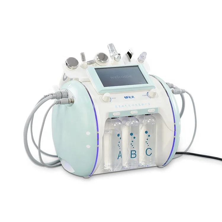 

Portable Oxygen and Hydrogen Bubble Cleaning Facial Care and Beauty Equipment Dermabrasion Blackhead Remover Aqua Peeling