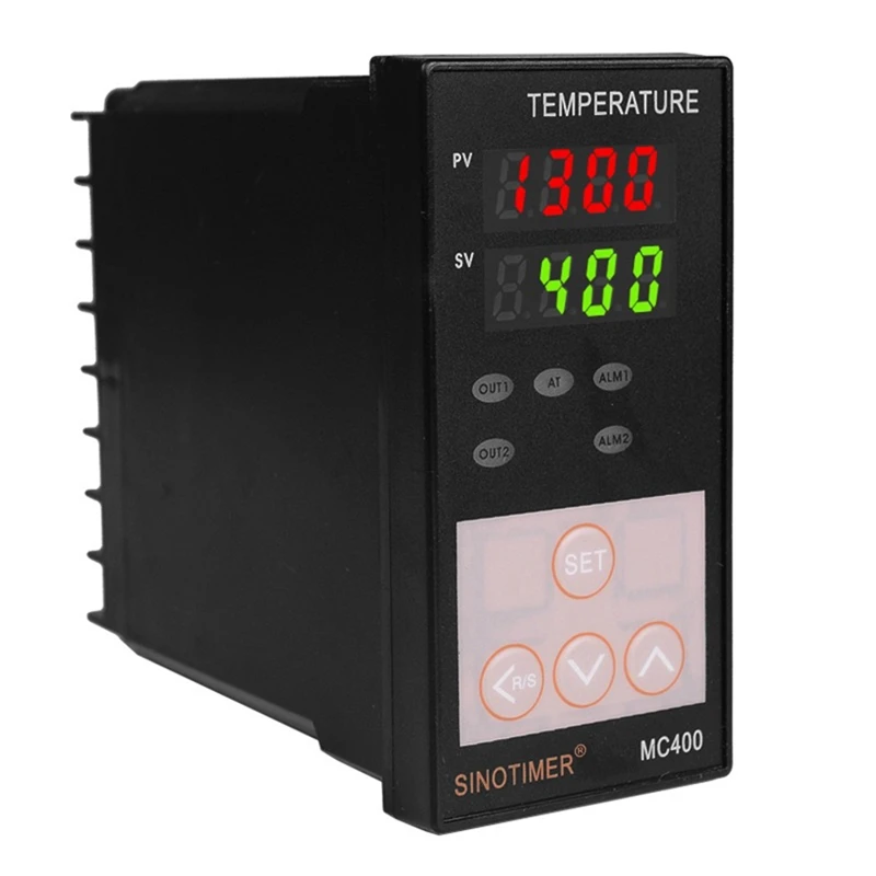 

SINOTIMER MC400 Universal Input Short Shell PID Intelligent Temperature Control Instrument Relay Output 220V