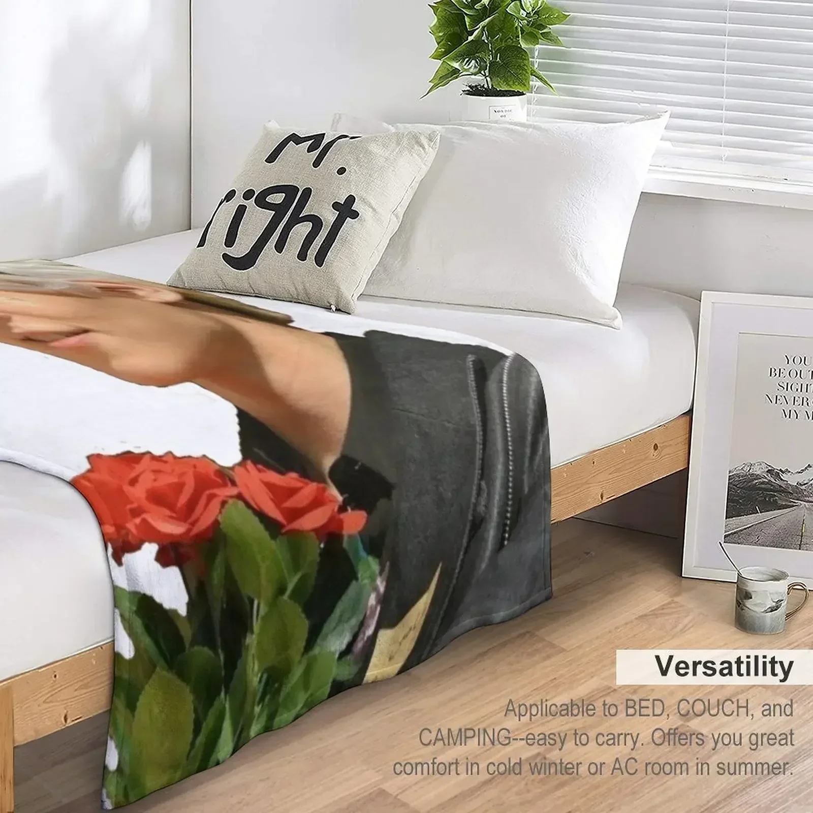 Ким Вусонг милое лицо Sammy The Rose группа kpop пледы роскошный бренд модные диваны