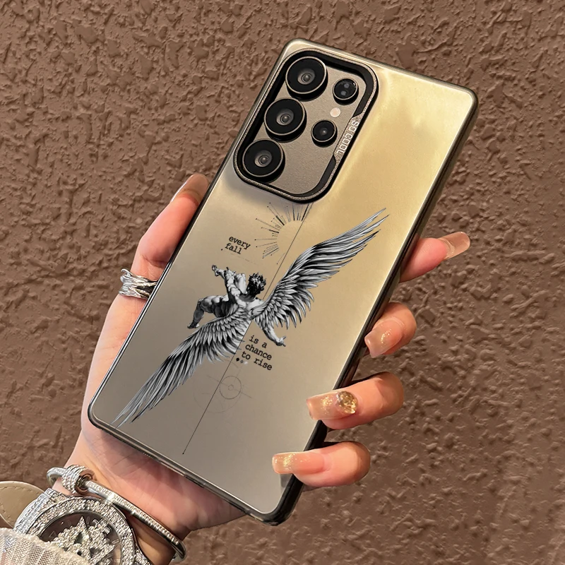 Фото Чехол Art Mythology Angel IMD для Samsung Galaxy S26 S25 Edge S24 S23 Ultra S22 S21 Plus FE A16 A15 A56 A55 A54 A53 A36 5G Funda №3