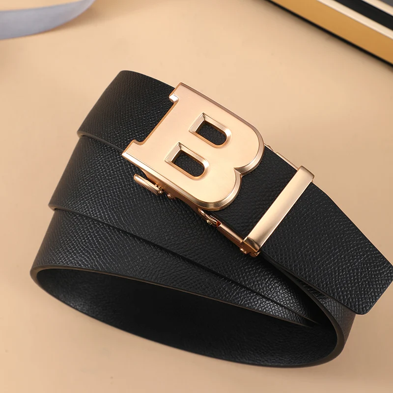 High Quality Men's Belt Designer Belts Men Fashion Letter Luxury Famous Leather Belt Jeans Cowskin Waist Strap