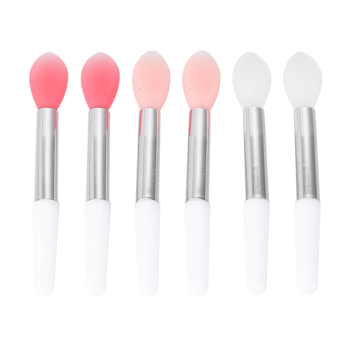 

Lip Brush Applicator Silicone Makeup Brushes Lipstick Balm Gloss Applicators Tool Wand Mask Eyeshadow Single Make Up Lipbrush