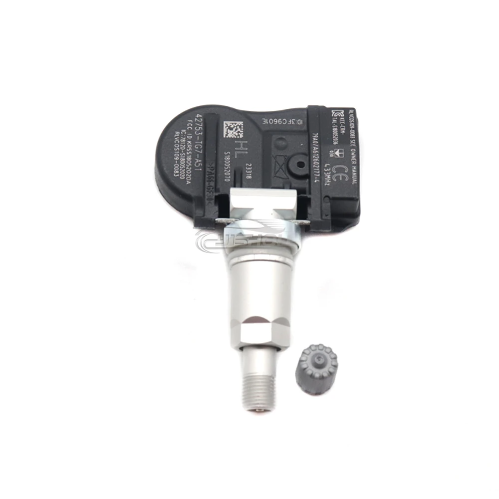 42753-TG7-A51 Новый автомобильный датчик давления в шинах TPMS 433 МГц для ACURA NSX RDX TLX HONDA