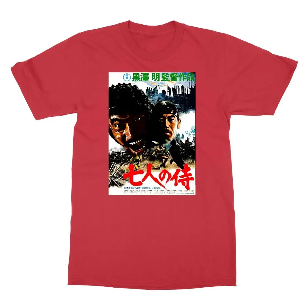 Футболка Y2K мужская с принтом семи самураев Постер из японского классического