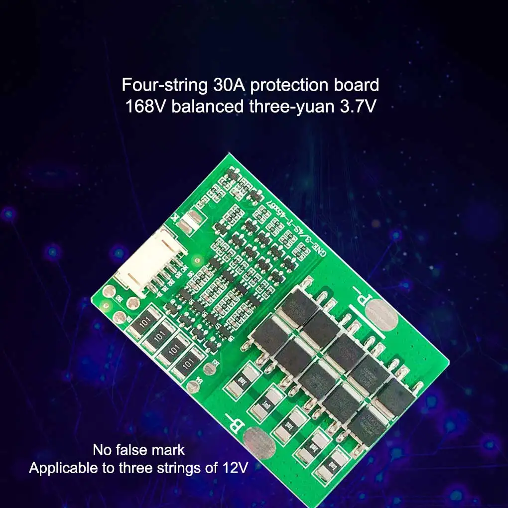 3 7V Battery Protection Board Power Supply Balance PCB Protector Boards Output Repairing Maintenance for Electric Tool
