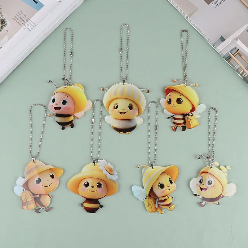 Новый стиль маленькая пчелка праздничное украшение подвеска для автомобиля