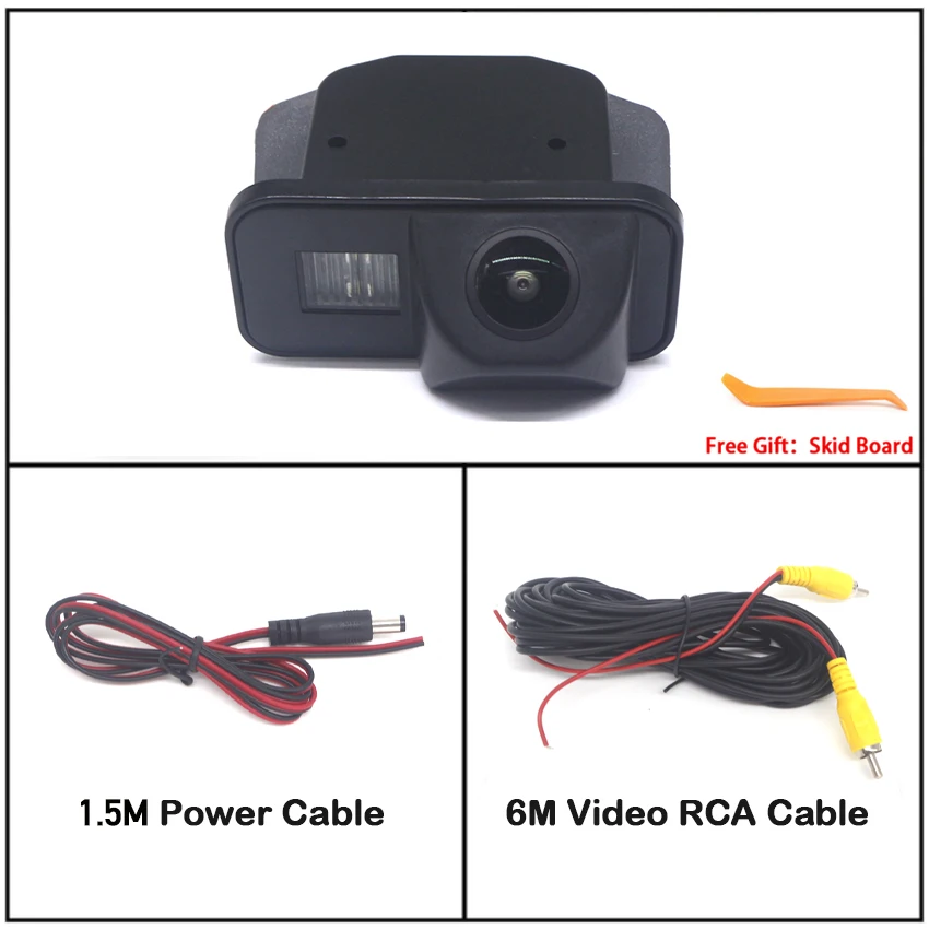 

Автомобильная камера заднего вида для Toyota Corolla E140 E150 2007 ~ 2012 2013 2014 2015 2016, резервная парковочная камера заднего вида CCD HD встроенная