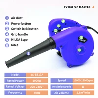 high power industrial electric blower hand held blower blowing and suction dual purpose dust blower small dust collector
