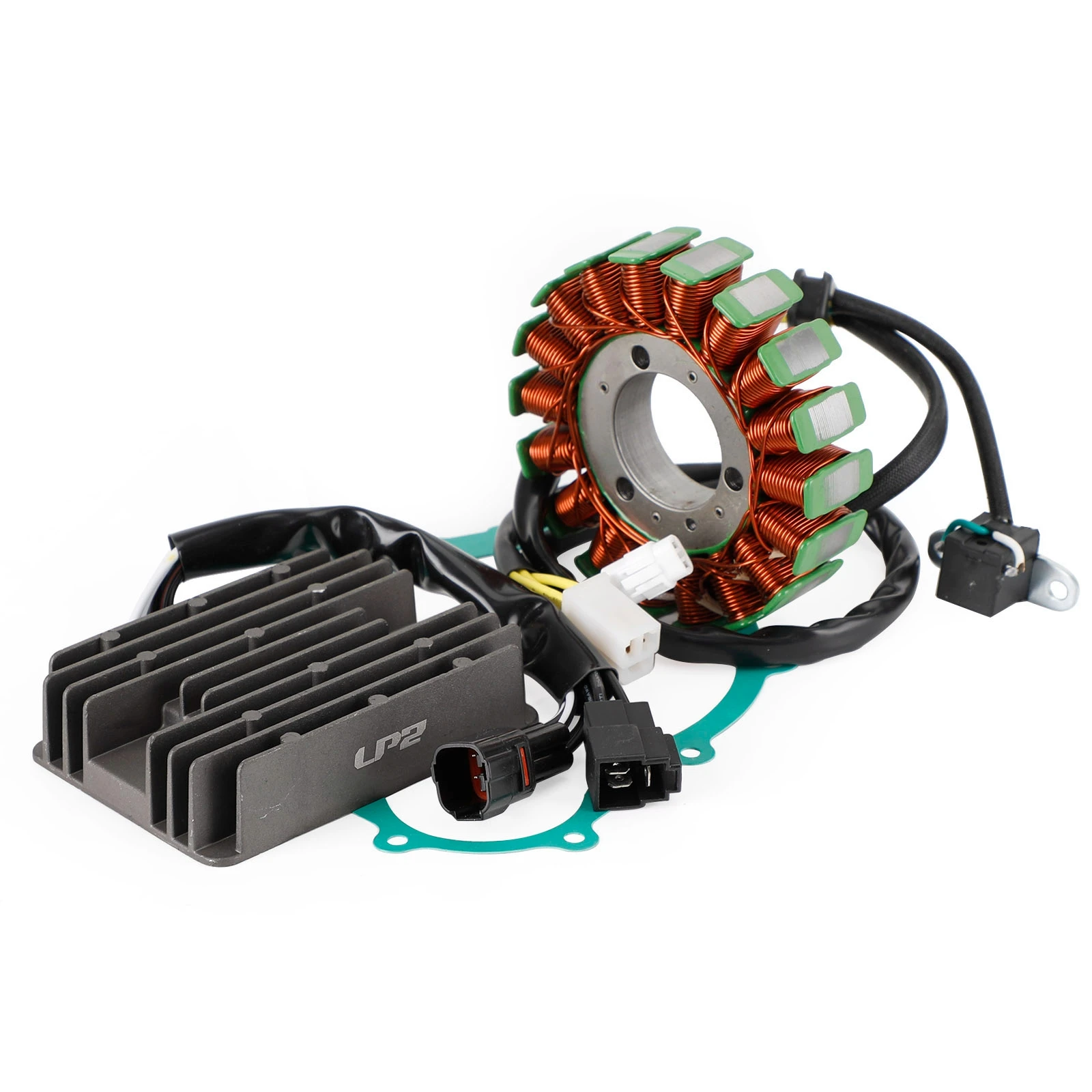 

Artudatech Magneto Stator+Voltage Rectifier+Gasket For Suzuki SFV650 Gladius 650 2009-2015