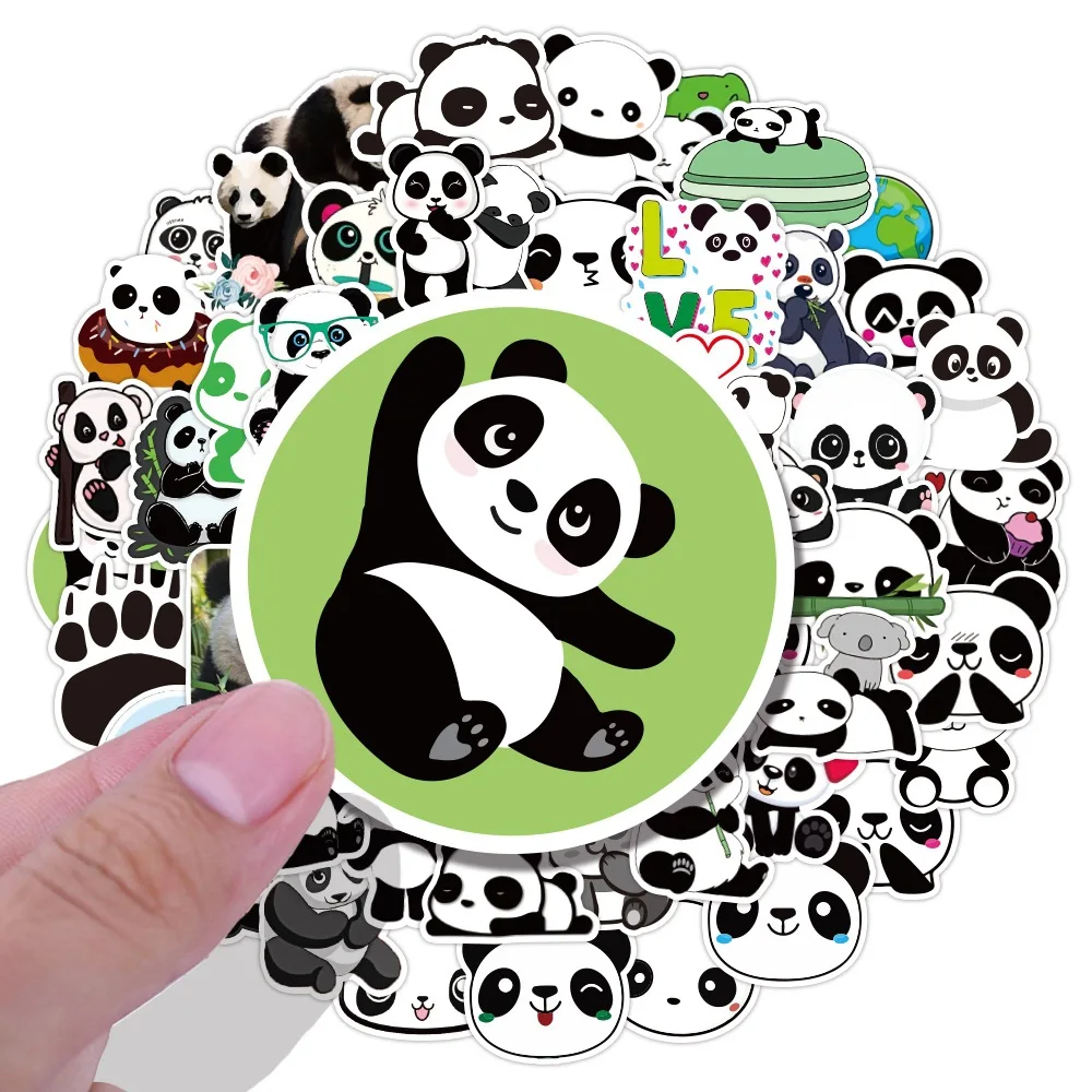 

50pcs Cute Cartoon Kawaii Anime Panda Sticker