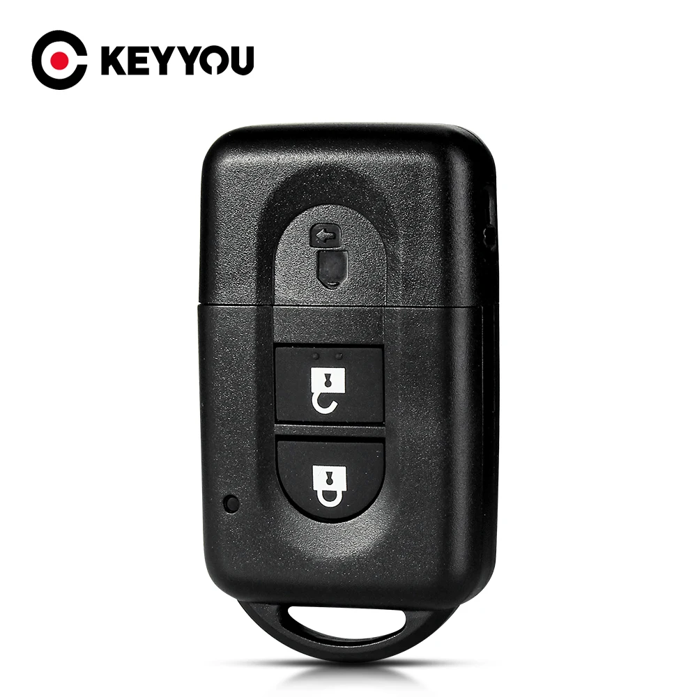 

Брелок KEYYOU для дистанционного ключа с двумя кнопками для Nissan Micra X-trail Qashqai Juke Duke Pathfinder Note