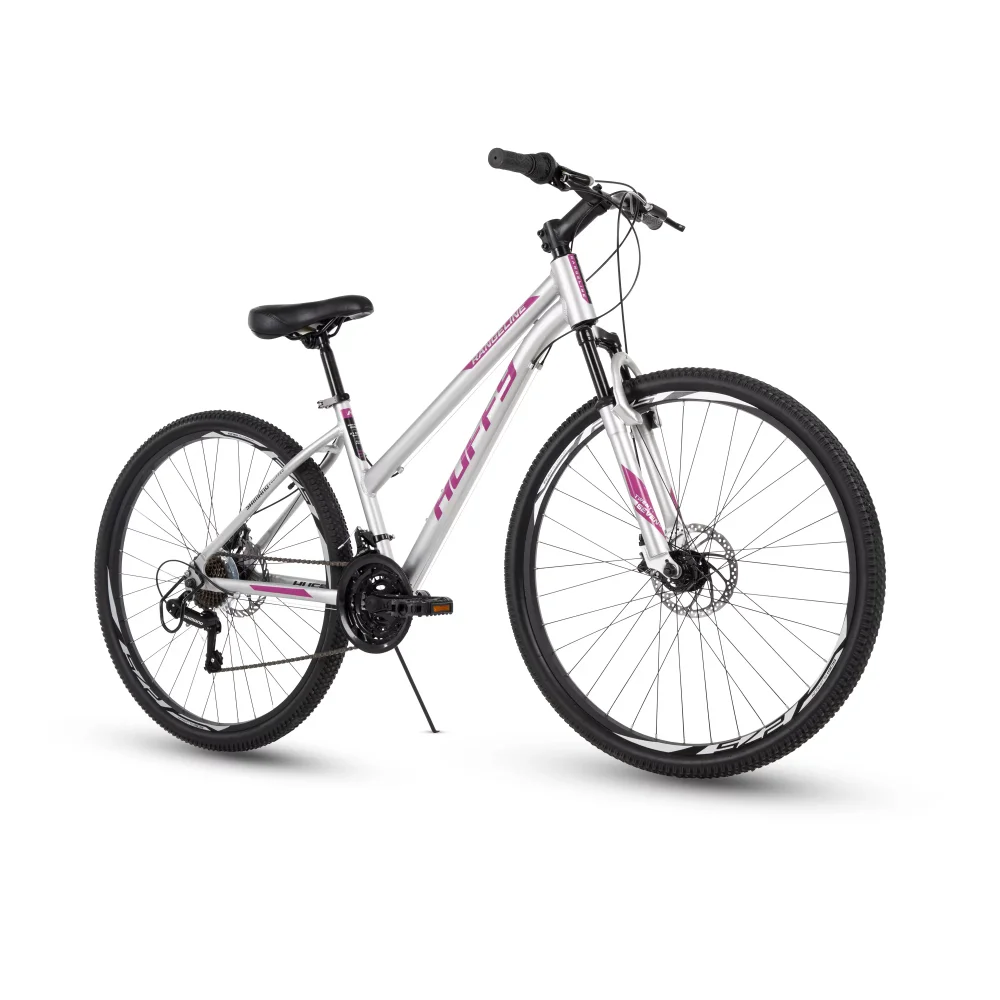 

27.5 Inch Bicycle Silver Mountain Bike Women’s Mountain Bikes Freight Free Road Cycling Sports Entertainment