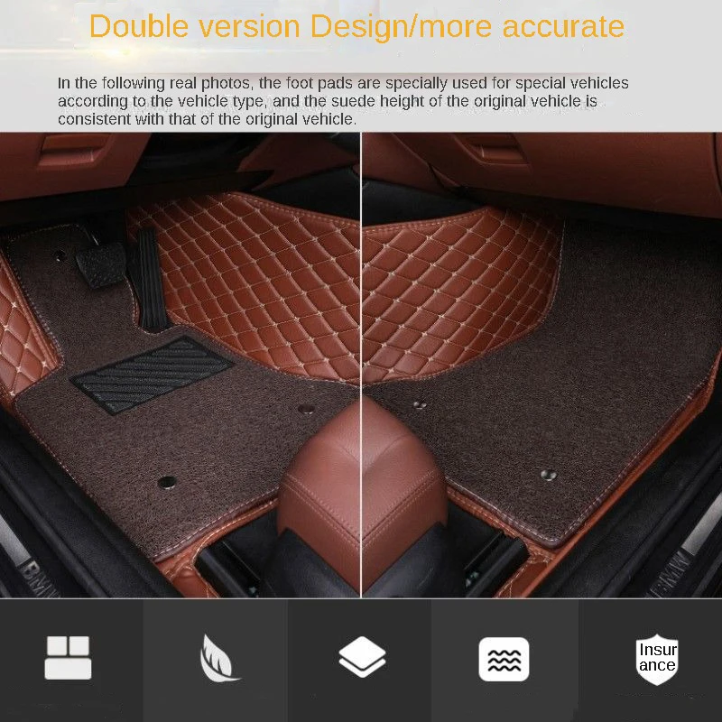 Подходит для Volkswagen ID.3 ID.4. Продвинутые индивидуальные автомобильные коврики 2021-2023