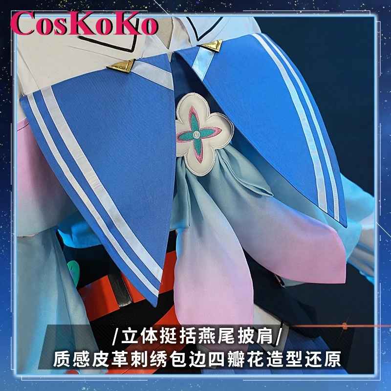 CosKoKo 7 марта косплей аниме игра Honkai: Star Rail костюм изящная милая униформа женская
