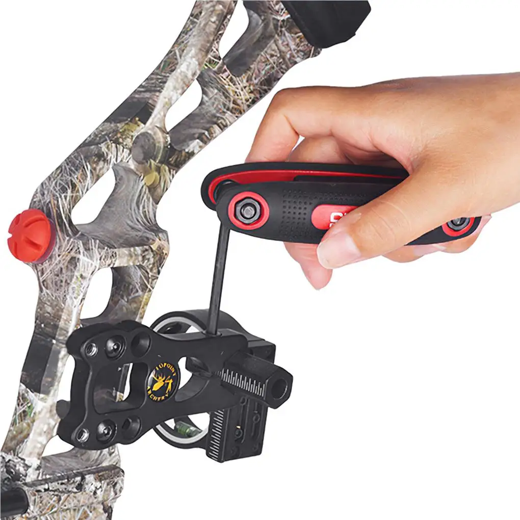 

Складной шестигранный гаечный ключ для кемпинга с резиновой ручкой