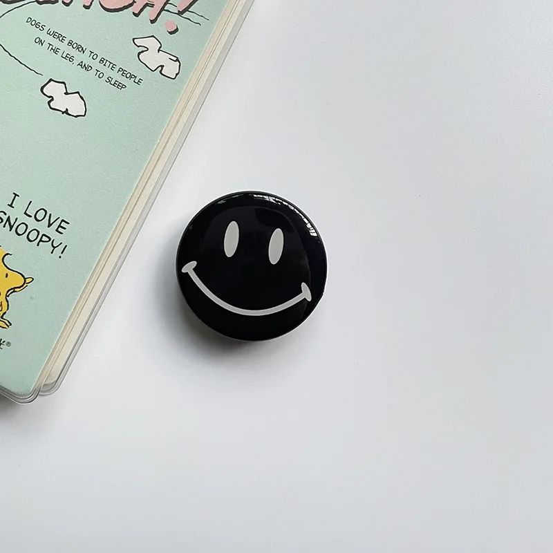 air sac finger holder grip for phone griptok cheap mobile cellphone ring stand accessories cute smiley desk telephone support free global shipping