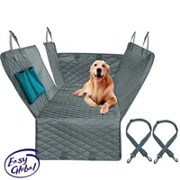 Send 2Pc Safety Carrier Dog Car Seat Cover Waterproof Pet Travel Dog Carrier Hammock Car Rear Back Seat Protector Mat Keep Clean