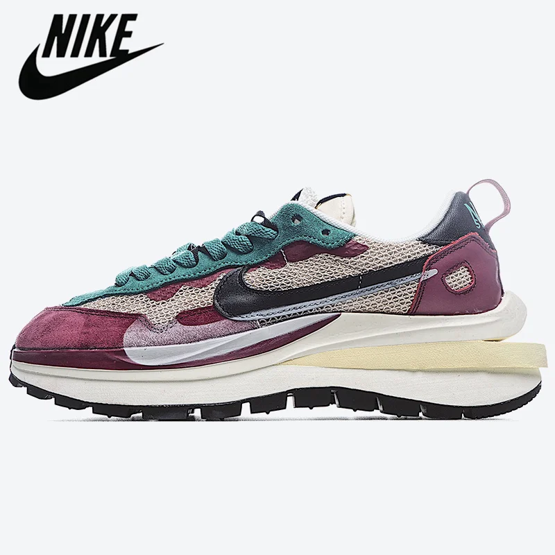 

Authentic Sacai x Nike Pegasus Vaporfly String Villain Red Black Men Women Running Shoes Trainers Sports Sneakers Runners 36-45