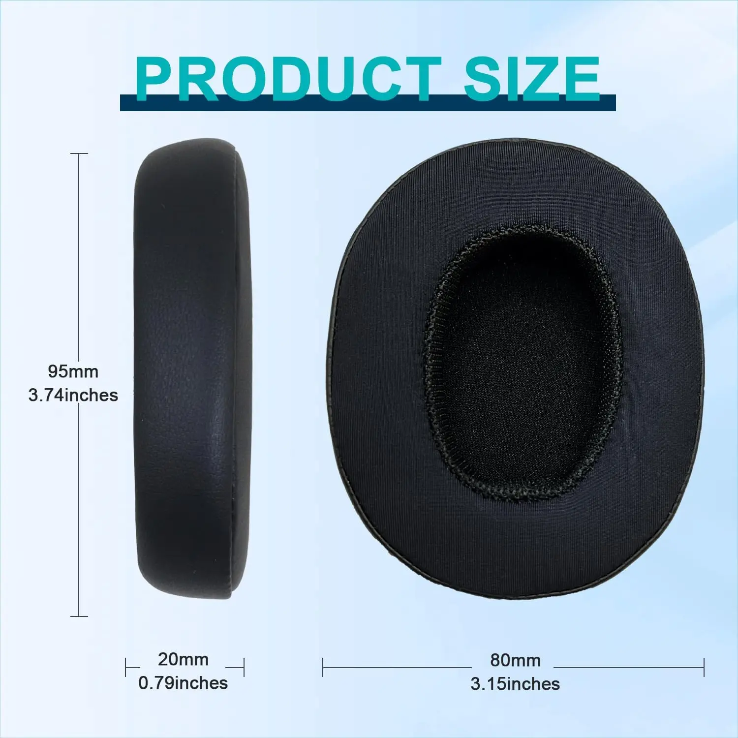 Фото Сменные амбушюры для Skullcandy Crusher Wireless/Evo/Hesh ANC/EVO/Crusher ANC, чехлы для наушников для Skullcandy №3