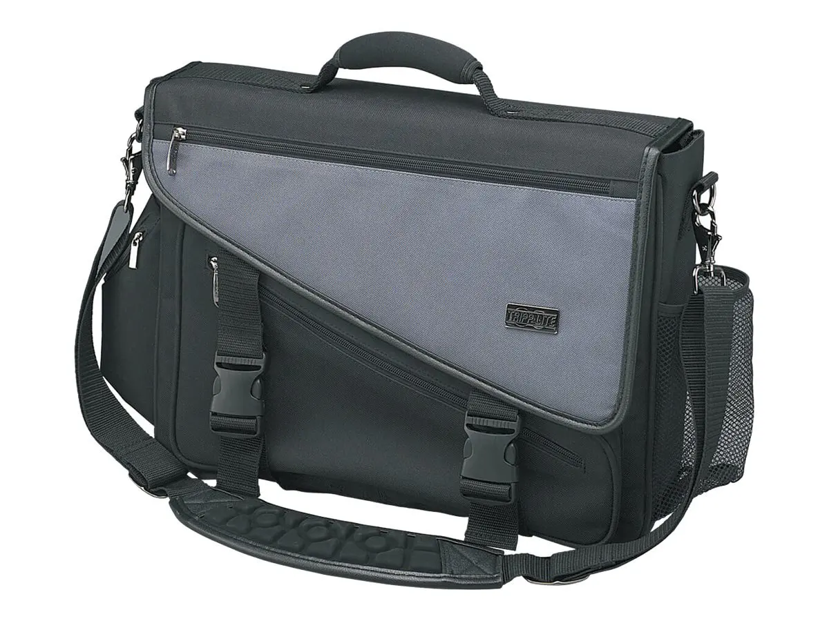 Profile Brief Bag Notebook / Laptop Computer Carry Case Nylon - Notebook carrying case - black, charcoal gray