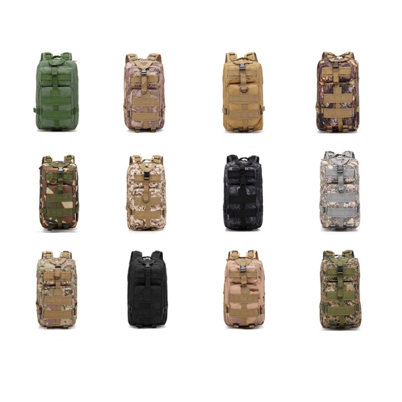 Outdoor Sports Oxford Cloth Waterproof Backpack Outdoor Military Backpack Tactical Sports Camping Hiking Hiking Fishing Bag