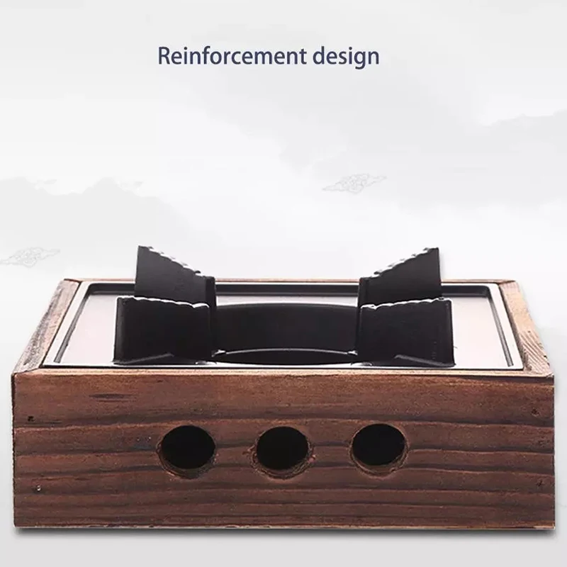 portable cooking grills aluminum alloy square commercial solid stove household old dry stew hot pot free global shipping