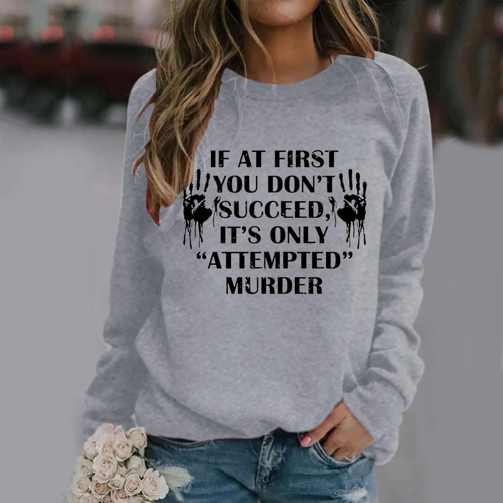 

Women's Fashion Top Blouse Print Long-sleeved O Neck Sweatshirt Casual Soft And Warm Blouse Pullover Woman Sweatshirt Hoodie