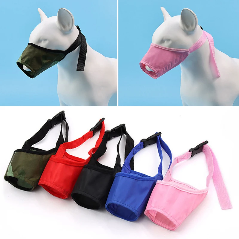 

New Dog Anti-bite Muzzle Mesh Dog Muzzle Dog Anti-bite Mask Useful Multifunction Convenient Durability Portable Safety