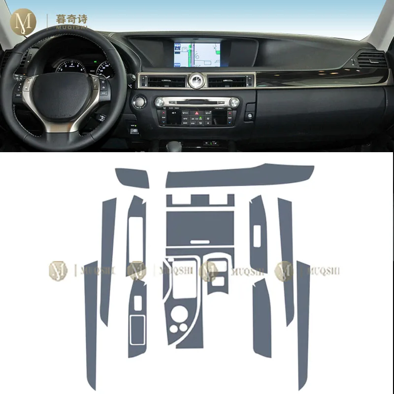 MUQSHI предварительная резка автомобиля интерьер PPF защитная пленка для защиты от