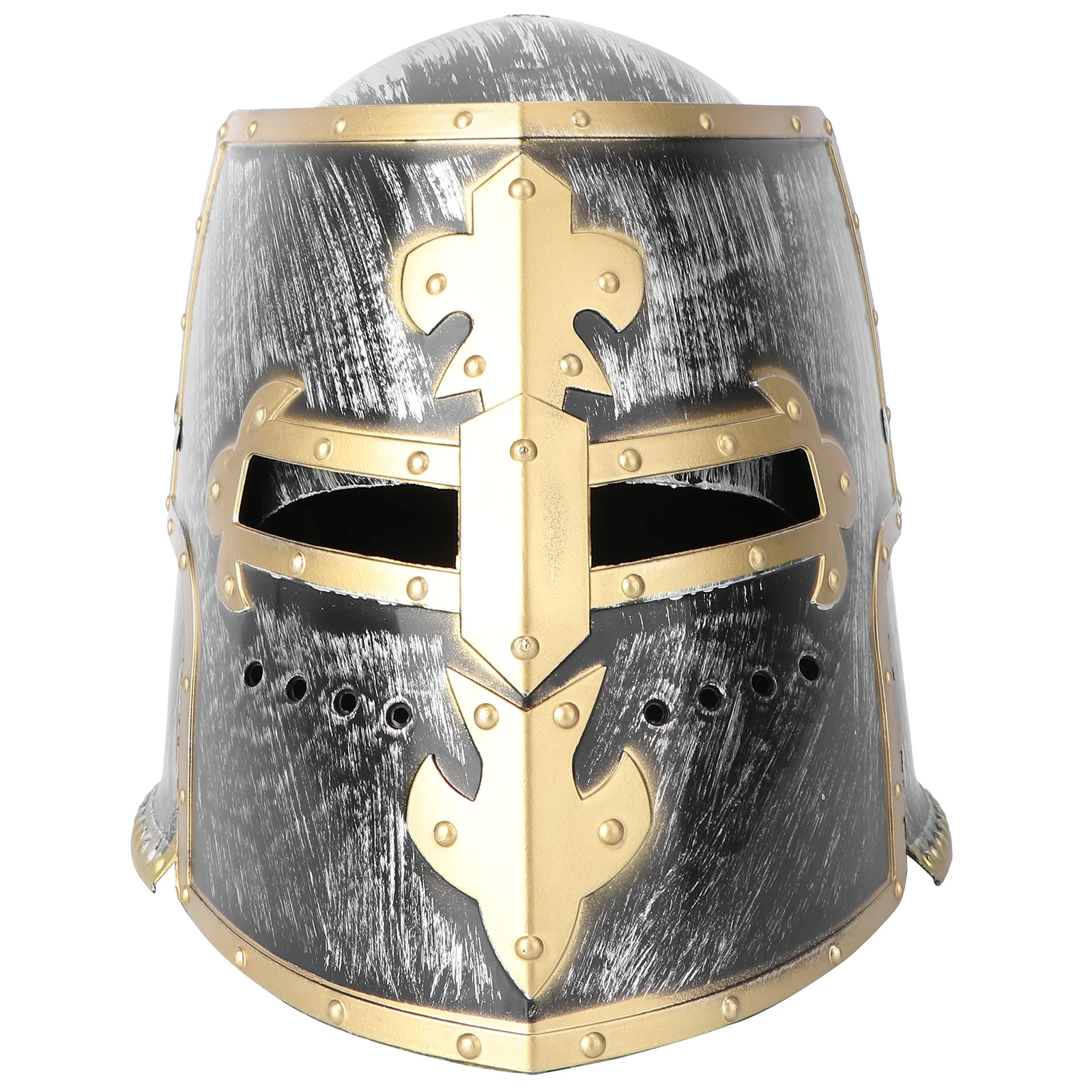 

Warrior Hat Headwear Party Prop Performance Cosplay Cap Costume Roman Bucket Decor Buccaneers