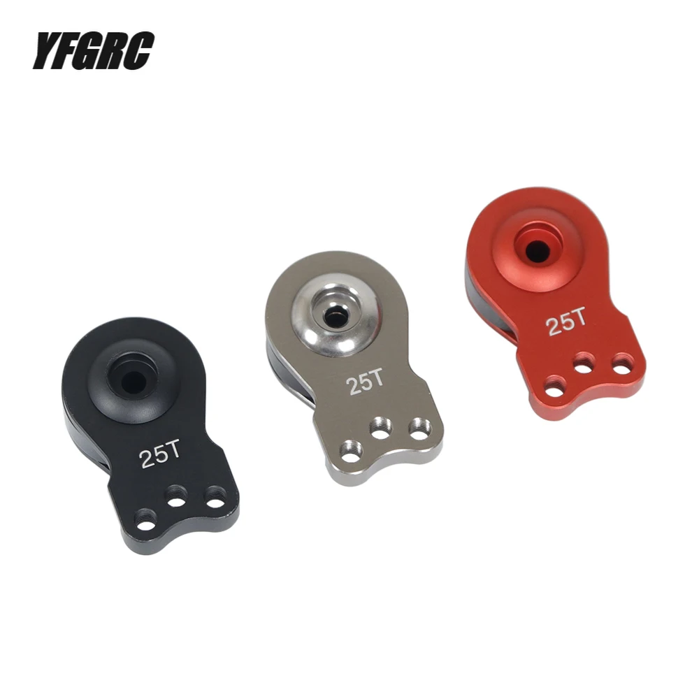 

Aluminum Alloy Adjustable 25T Servo Arm 1pcs for RC Crawler Traxxas Short Course Truck and Helicopter Model Boat Upgrade Parts