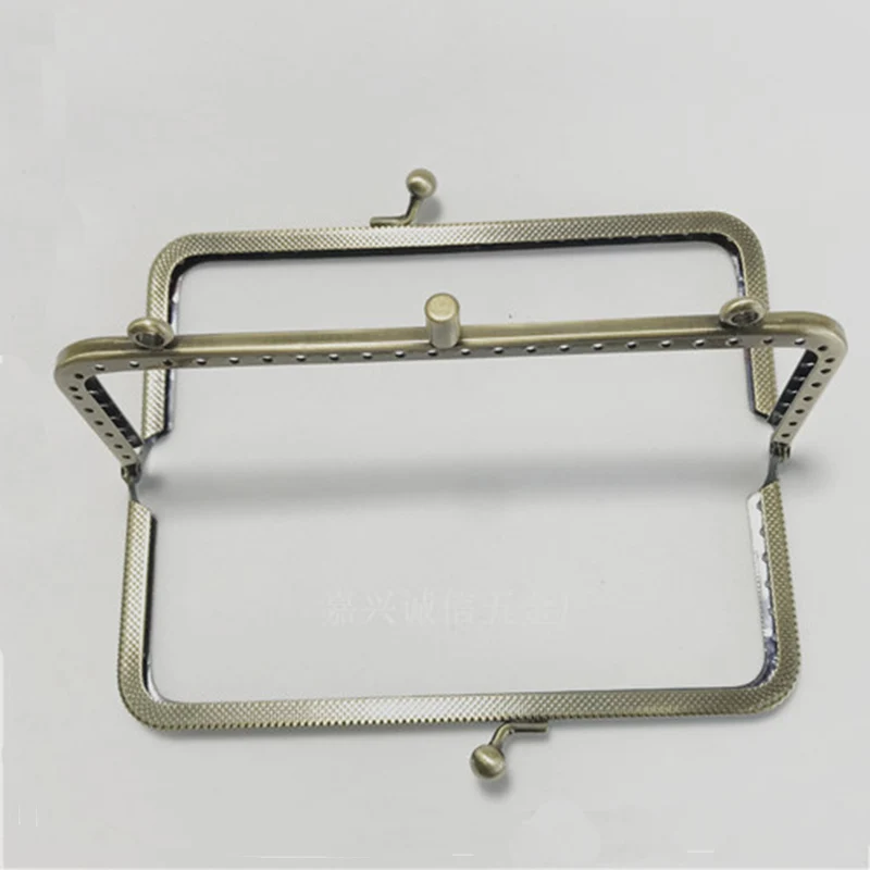 10pcs/lot  2 Color Metal Frame Purse for Clutch Coins Bag Handle Kiss Clasp Lock Accessories For Bag 8.5/10.5/12.5/15/18cm