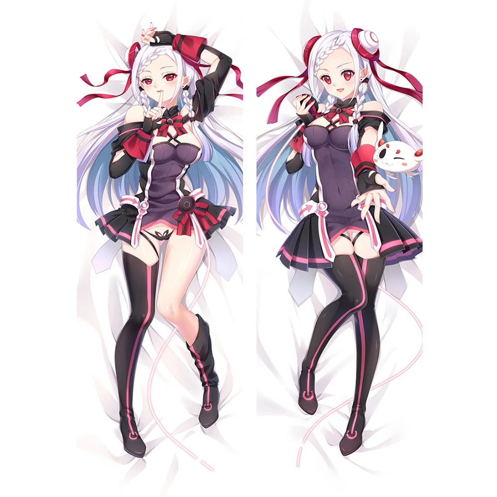 

Anime Sword Art Online Dakimakura Hugging Body Pillow Cover Case Sexy Girl pillowcases Peach Skin 2Way