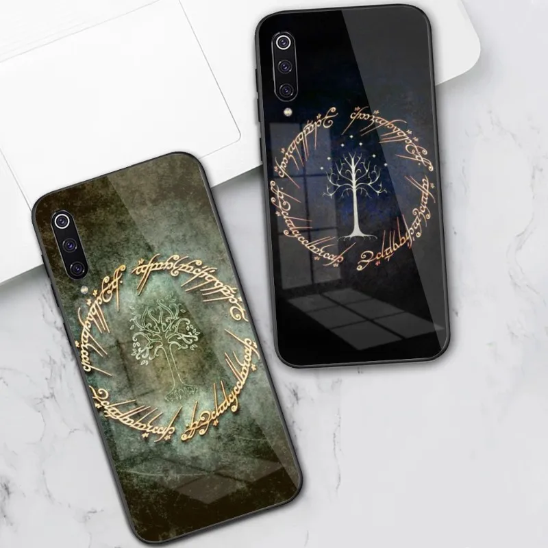 

Lord of Rings Phone Case for Xiaomi 13 12 11T 10 9 Lite Redmi Note 11 10 10S Pro 9 9A 8 PC Glass Cover Funda Shell