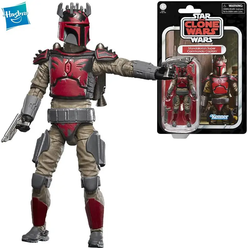 

Hasbro Star Wars The Vintage Collection Mandalorian Super Commando Captain 3.75 Scale Inch Action Figure Original New F5629