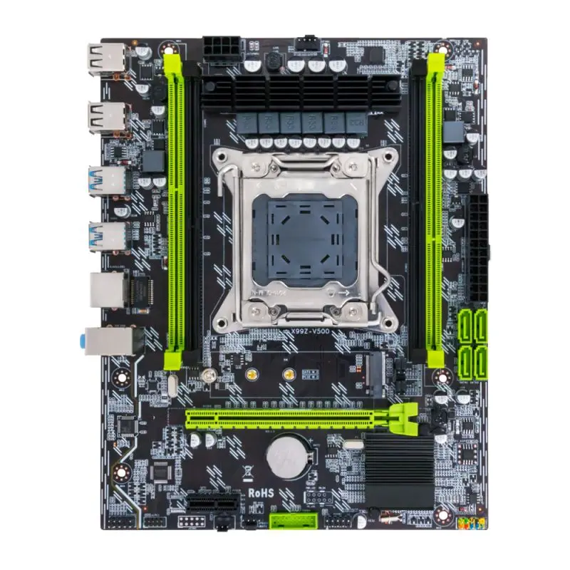 Unique Design Fanless Mini PC Embedded Motherboard LGA2011-3 ATX Single LAN M.2 DDR3 DDR4 ATX-Input in Office