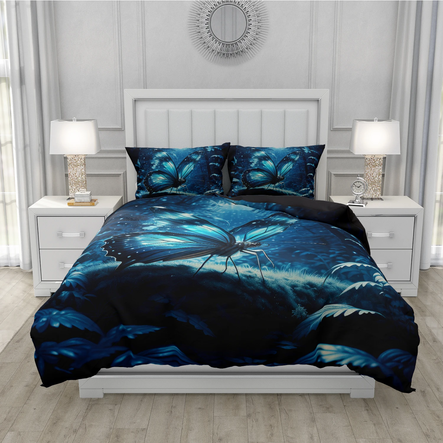 Роскошный комплект пододеяльников-бабочек из 2/3 шт. — ультрамягкое