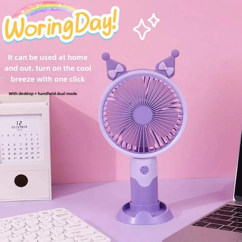 Портативный мини Ручной Usb Перезаряжаемый вентилятор с высокой мощностью ветра