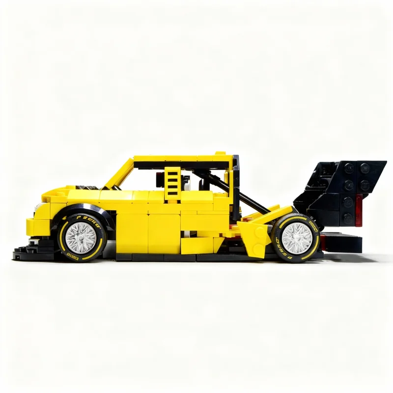 Фото 397 деталей MOC Hondaed Hoonigan Ridgeline IndyCar City Champions, модель из строительных блоков, игрушки, архитектурный конструктор, рождественский подарок, художественные кирпичики. №1