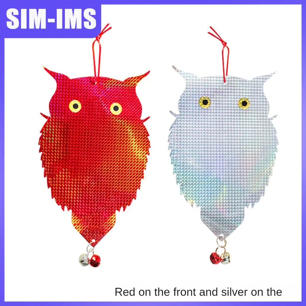 

Bird Repellent Balcony Bird Repellent Double-sided Laser Reflective Agricultural Orchard Garden Bird Repellent New Owl Shape